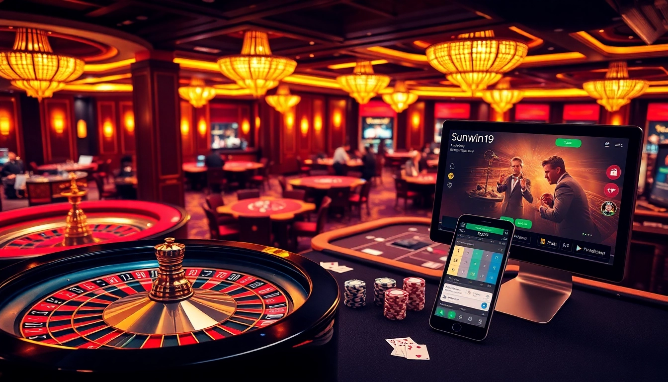 Experience the thrill of sunwin19.cn.com with lively casino tables and dynamic gaming action.