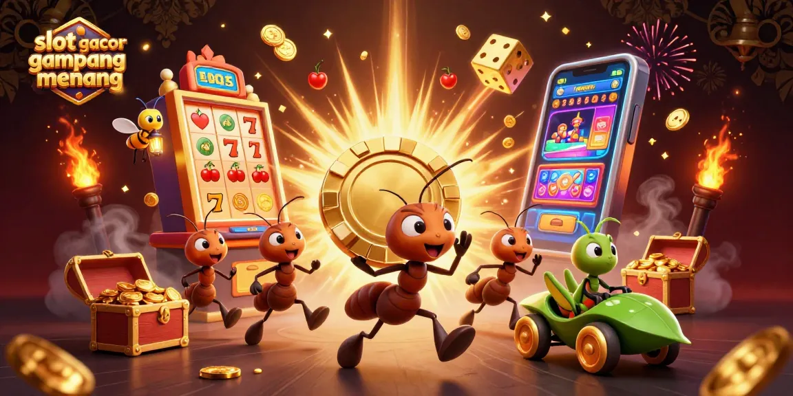 Experience the excitement of slot gacor gampang menang with vibrant 3D cartoon characters during a thrilling casino heist.