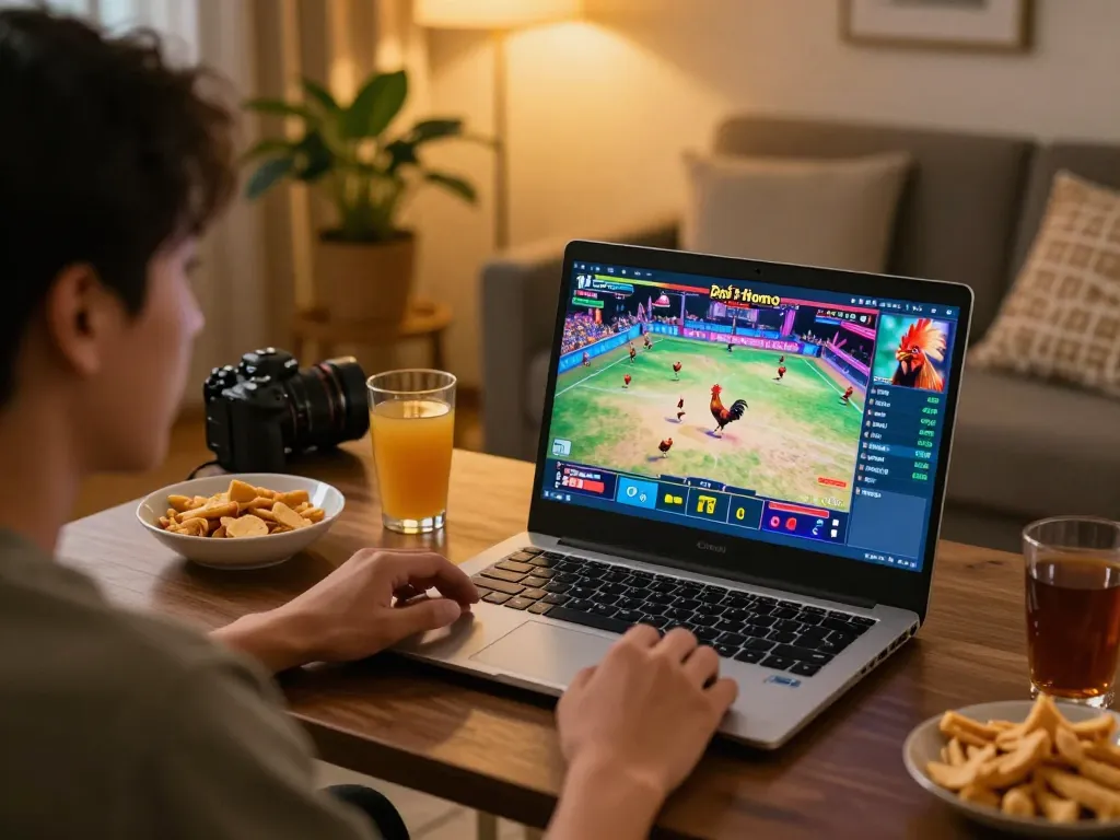 Xem đá gà thomo HD trực tiếp với màn hình sống động và không khí hấp dẫn tại nhà