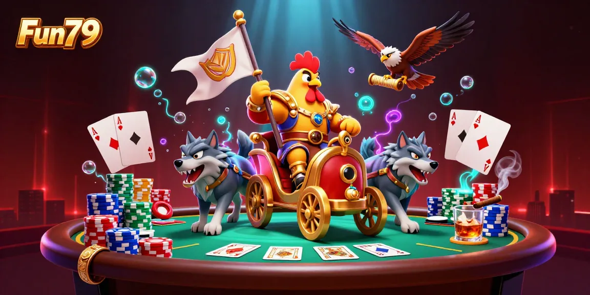 Engage in thrilling games at Fun79 with vibrant poker dynamics and spectacular casino elements.