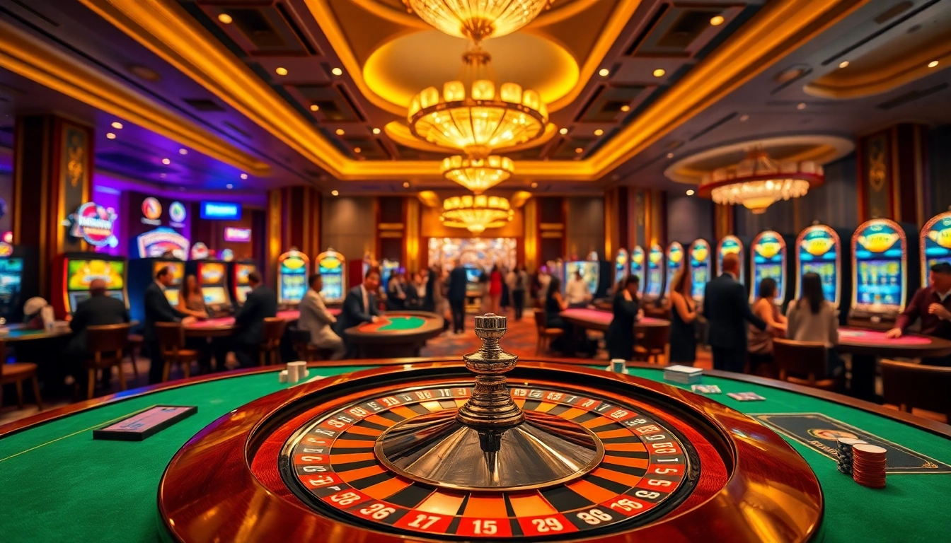 KJC players engaging in exciting casino games at a luxurious table setting.