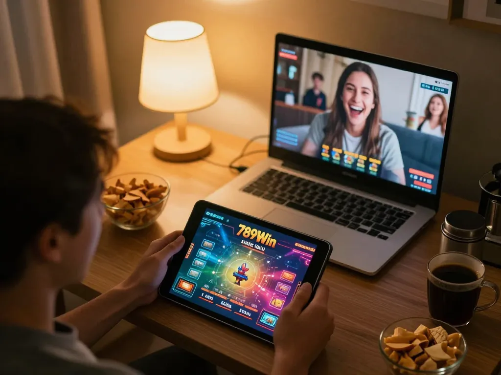 Experience thrilling online gaming on 789Win with cozy atmosphere and colorful game interface.