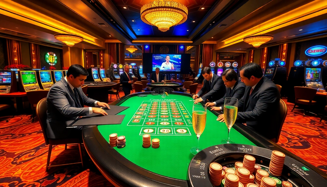 Experience the thrill of online gambling at https://xx88.se.net/ with lively casino tables and vibrant gaming elements.