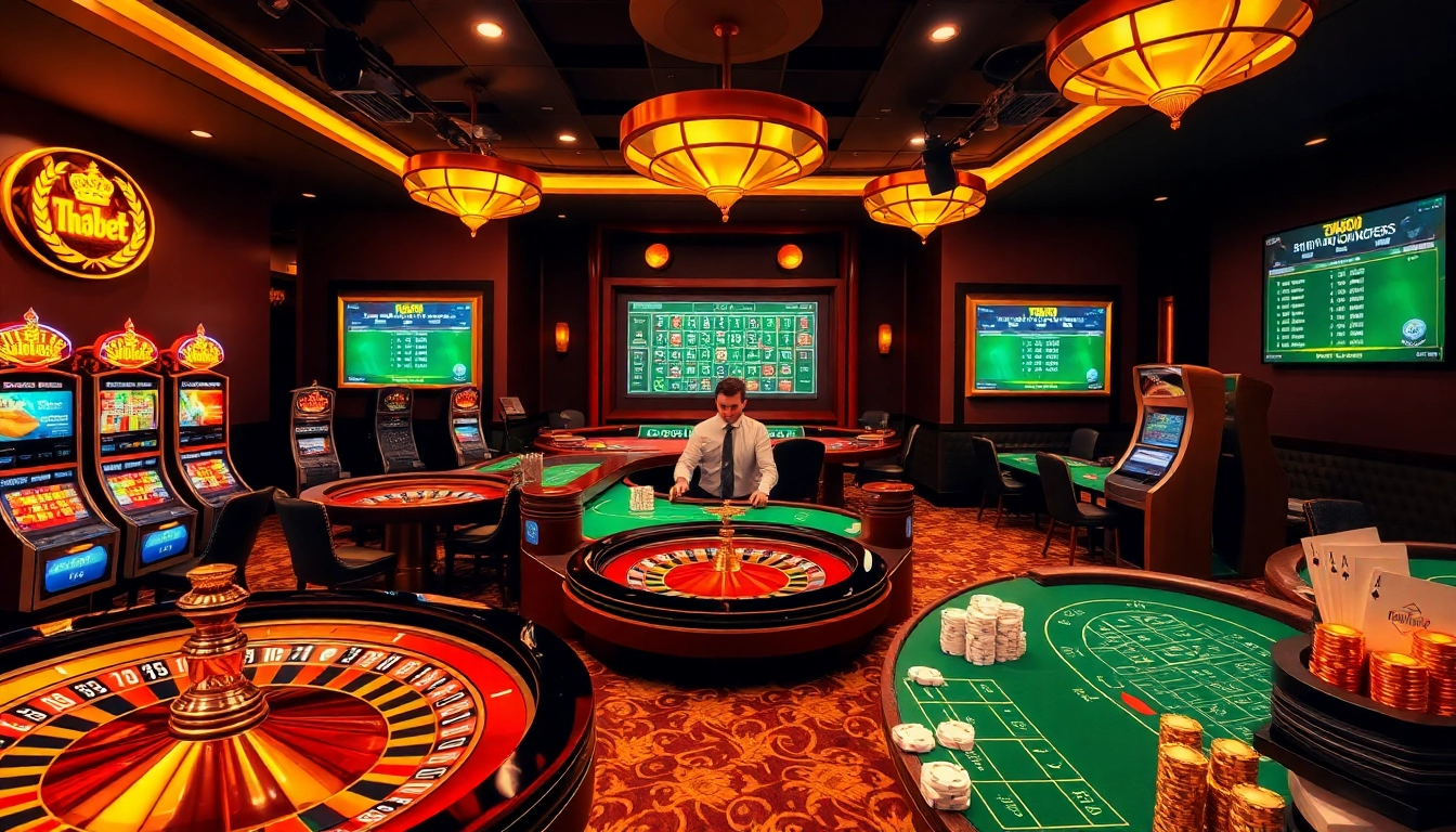 Experience thrilling gambling opportunities at thabet with exciting casino games and engaging environments.