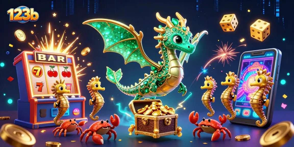 Engage with exciting 123b casino games featuring a vibrant jackpot scene and lively characters.