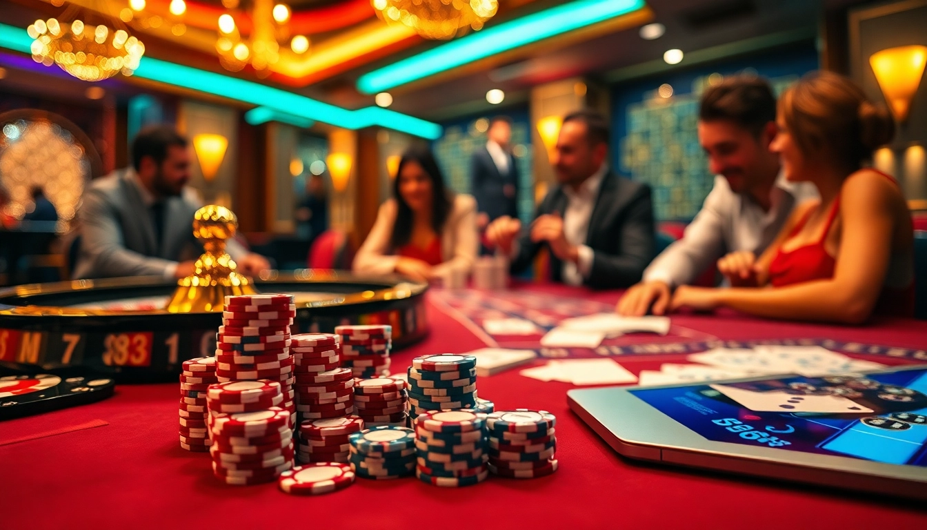 Interactive casino gameplay scene at https://xx88.uk.com/ featuring poker chips, cards, and roulette excitement.
