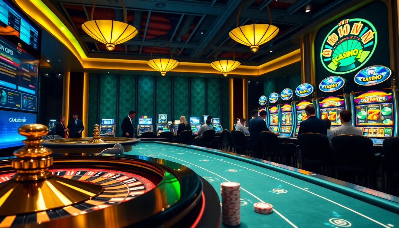 Experience the excitement of lodetructuyen with vibrant online casino visuals showcasing thrilling gambling elements.