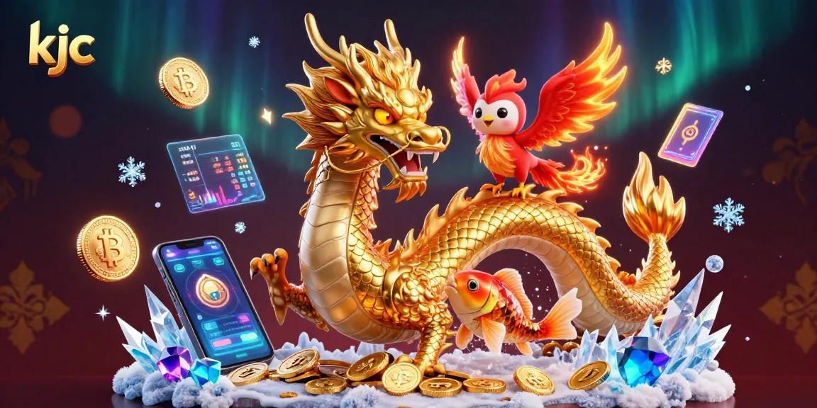 Players are winning big with kjc in this vibrant, animated casino scene.