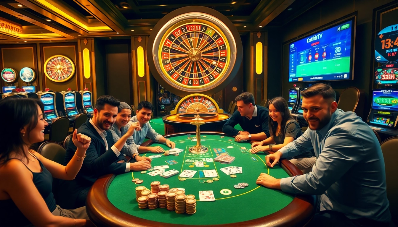 CakhiaTV enhances your poker night with real-time scores and thrilling casino action.