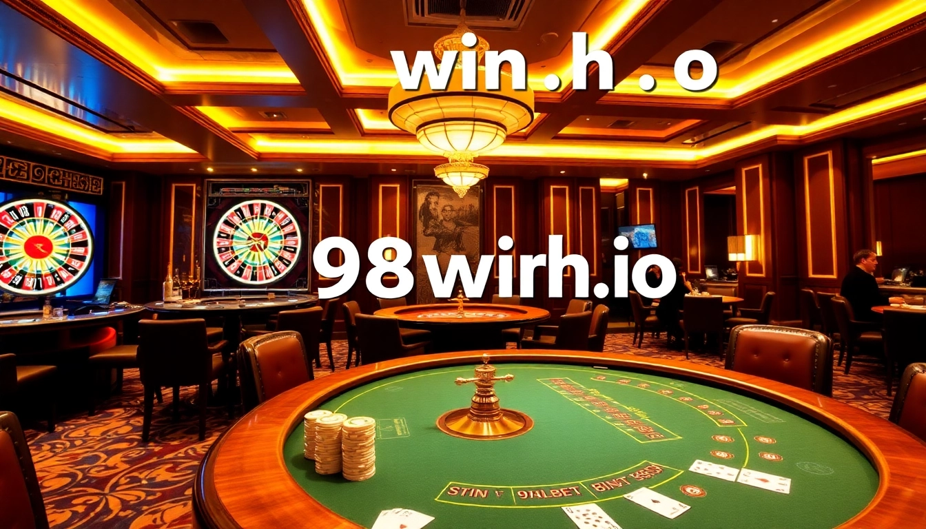 Experience thrilling games at https://98win3h.io/ where exciting poker chips and roulette tables await.
