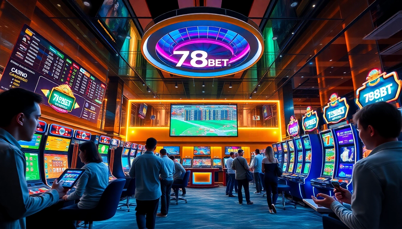 789bet online betting scene showcasing diverse gaming options with a modern interface.
