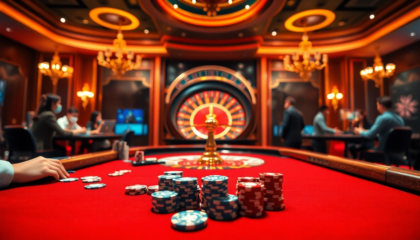 Experience the excitement of Đăng Ký Nhà Cái 68VIP with vibrant casino visuals and engaging gameplay.