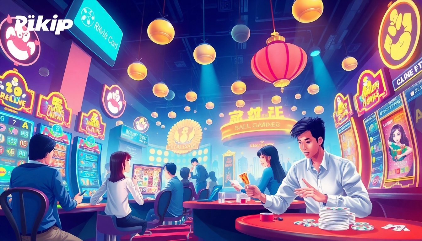 Experience the excitement of Rikvip, the top online game portal in Vietnam, with card games and slots.