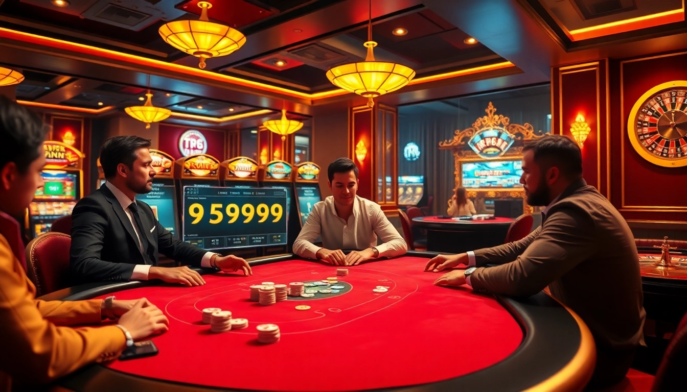 Experience the thrill of rr999 with exciting poker action and vibrant casino ambiance.