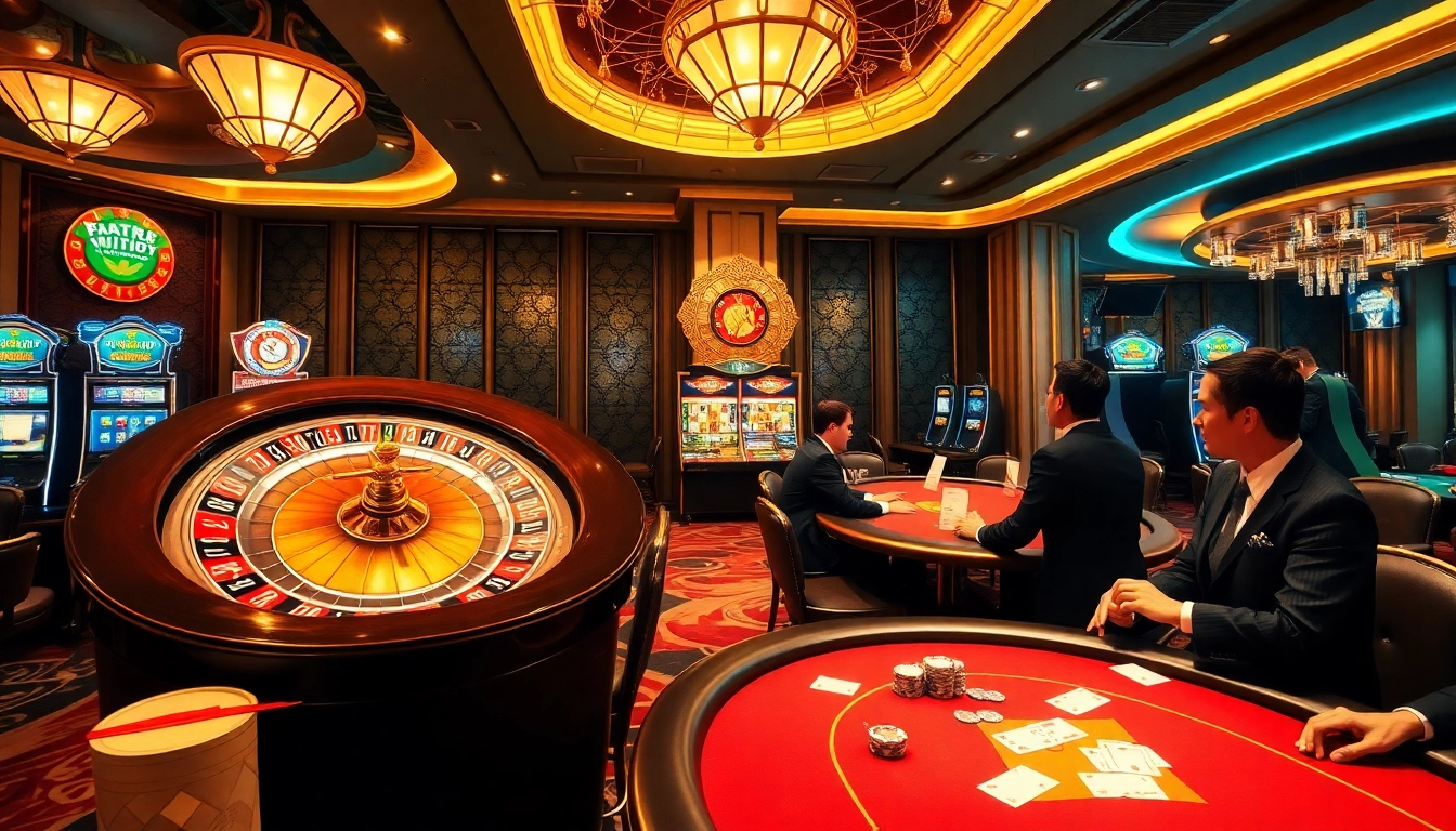 Experience the thrill of gambling at https://rr88.pizza/ with vibrant tables, stunning slot machines, and engaged players.