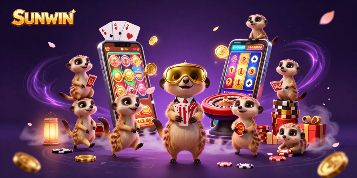 Enjoy thrilling gameplay at SUNWIN with a charming meerkat casino operation, featuring dynamic betting action.