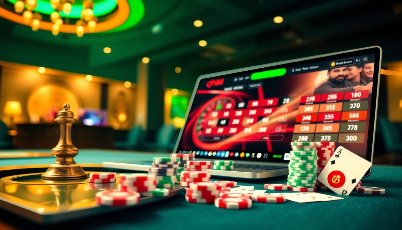 Experience the thrill of gambling with qh88 and vibrant casino games in action.