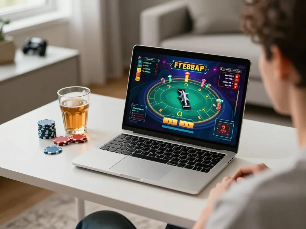 Player enjoying a thrilling casino session on F168 online platform with engaging poker interface.