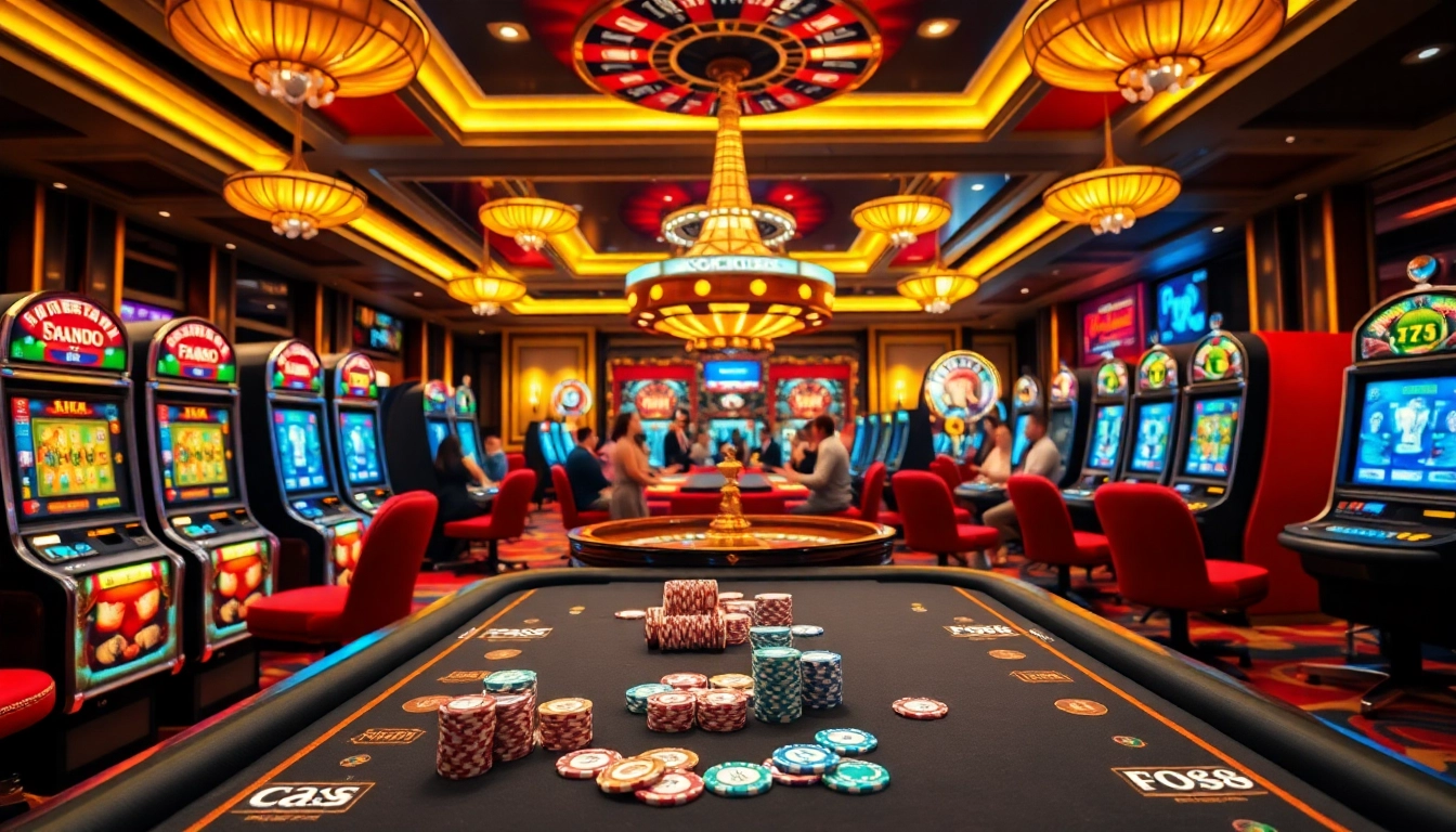 Experience thrilling gameplay at PG88, featuring vibrant casino tables and dynamic slot machines.