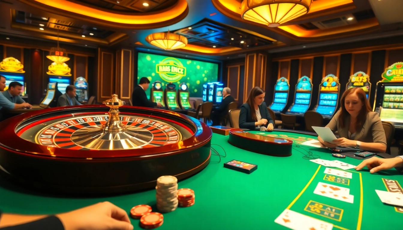 Experience thrilling gameplay at 22jl org with vibrant roulette wheels and exciting poker tables.