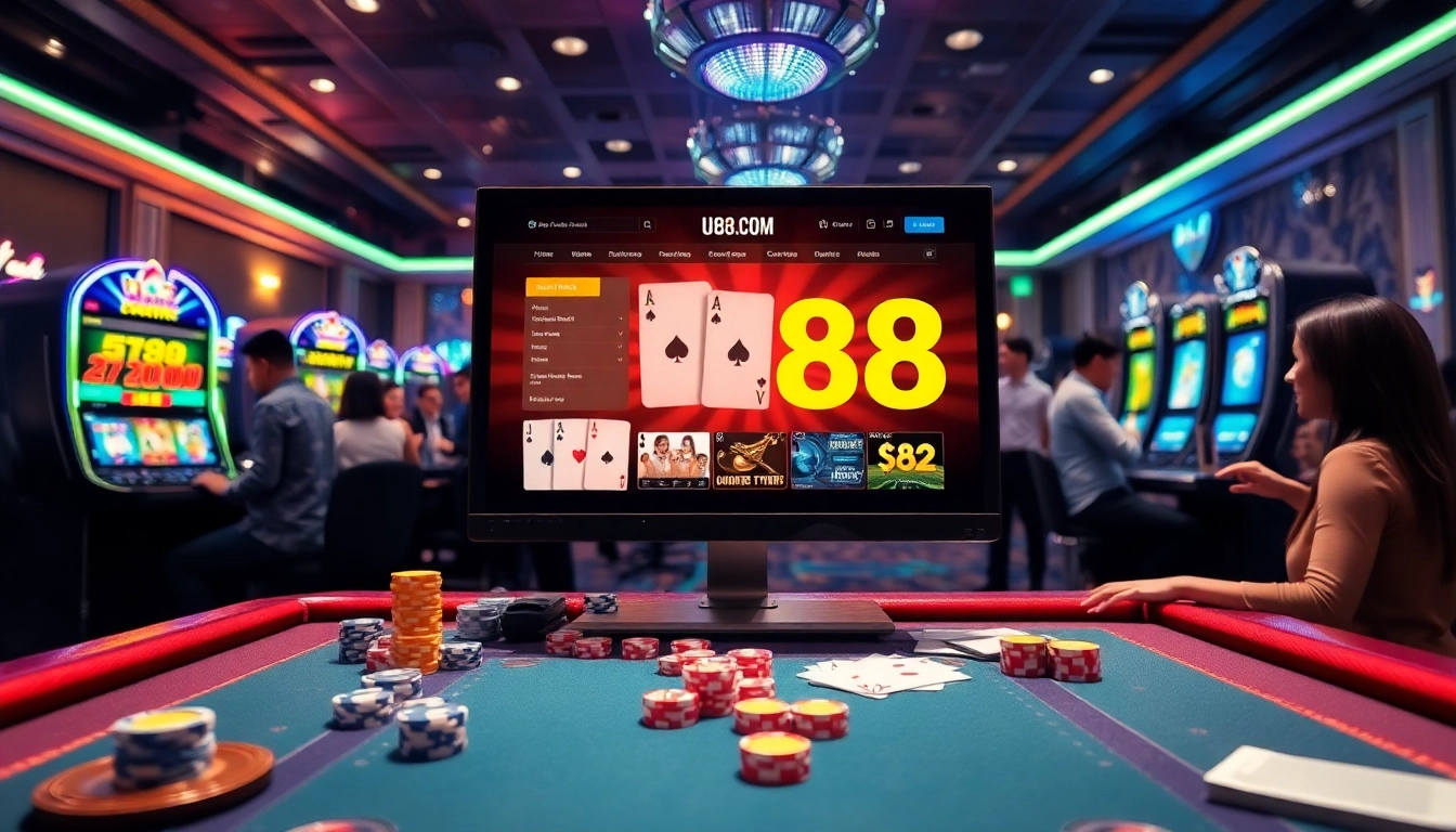 Engaging players in a luxurious online casino experience with uu88 com's exciting games.