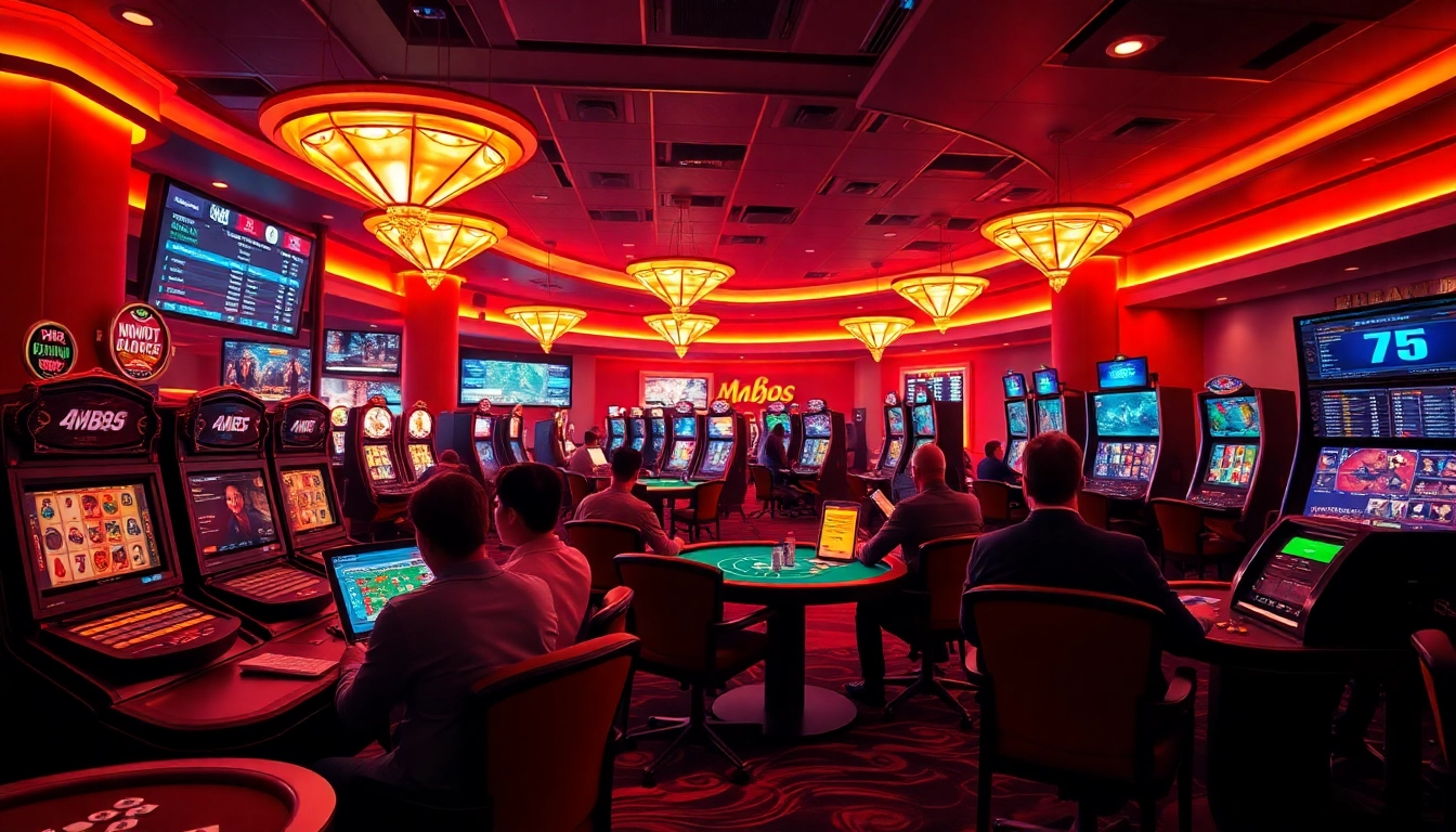 Experience the excitement at MB88 online casino with engaging games and vibrant atmosphere.