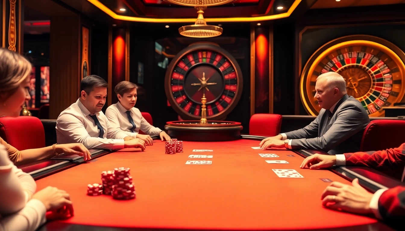 Engage in a thrilling poker match at https://888vnd.space/ showcasing luxury and excitement.