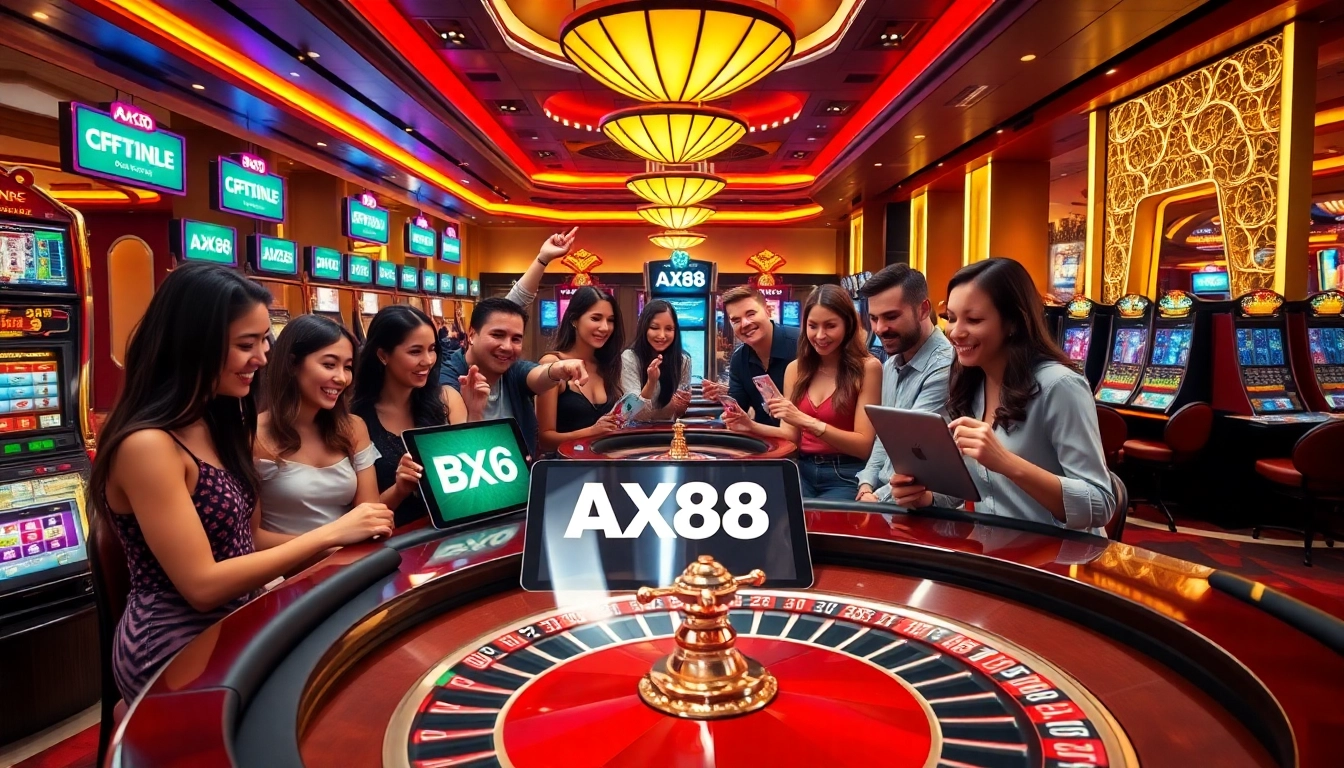 Experience thrilling online gambling with https://ax88.bid/ showcasing vibrant casino games and happy players.