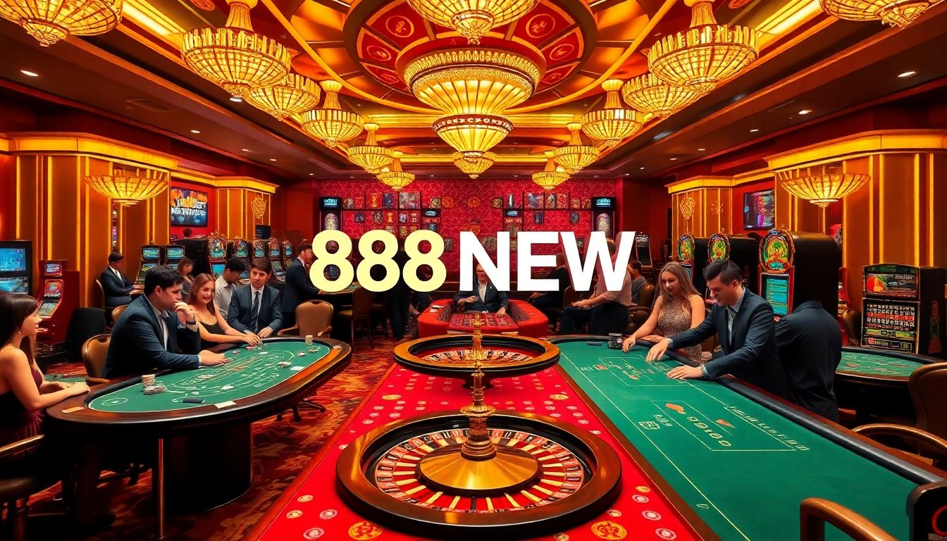 Experience the thrill of 888NEW with vibrant casino games and exciting betting action.