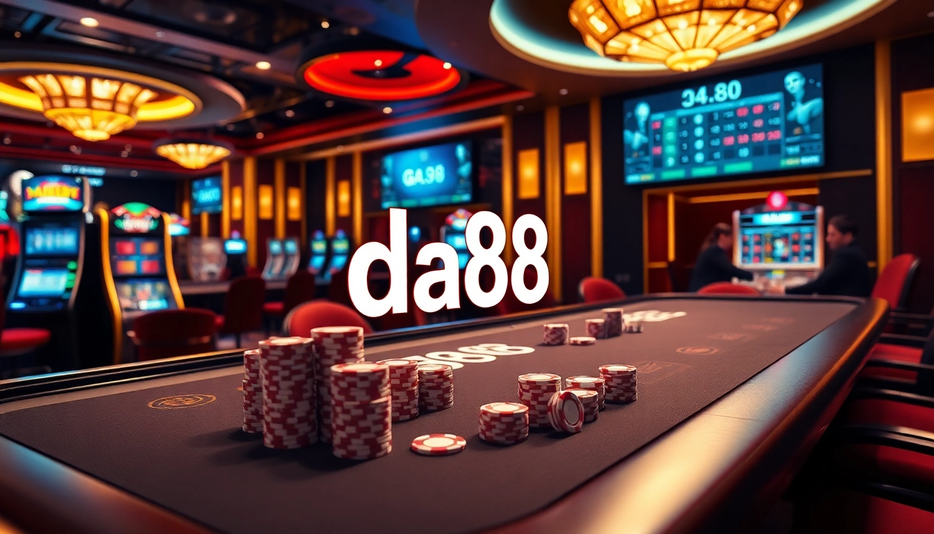 Experience the thrill of the casino with engaging gameplay featuring code da88 and vibrant gambling action.