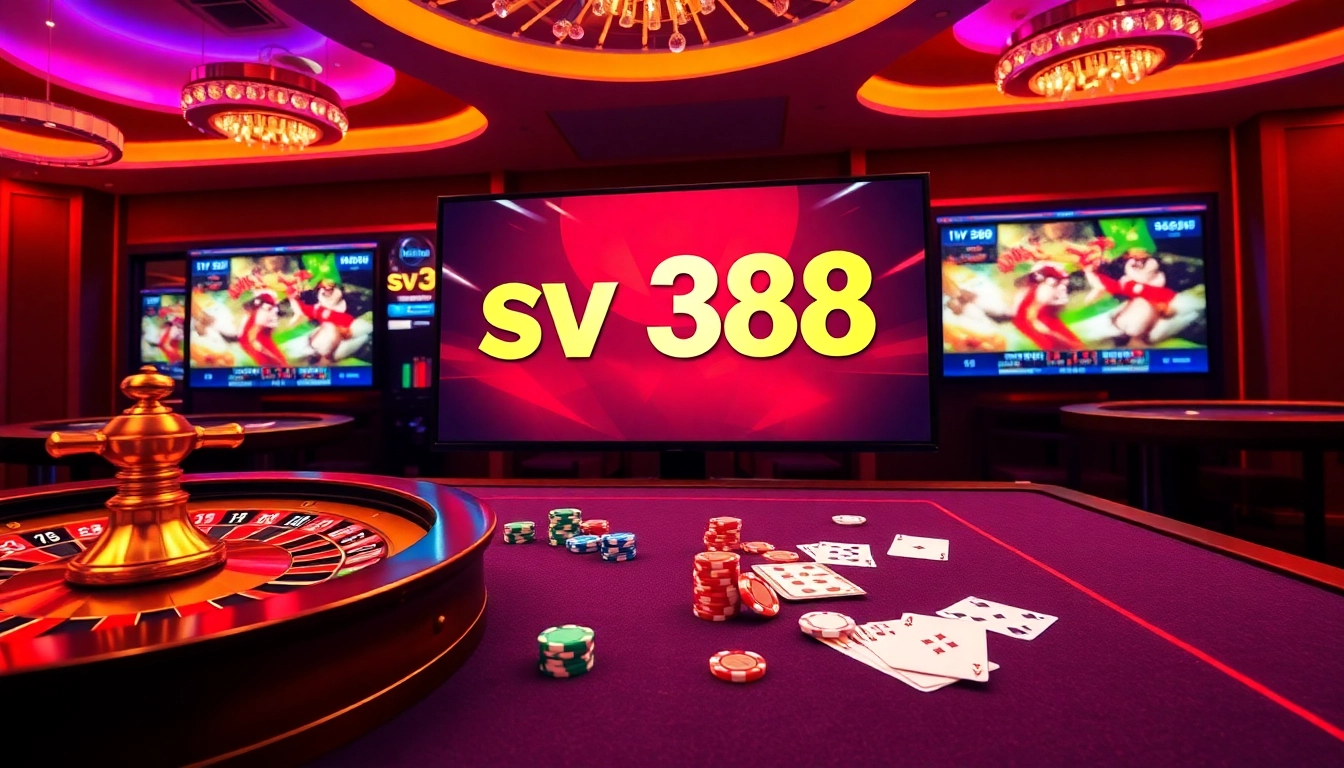 Experience the thrill of sv388 with high-definition online gambling, featuring live betting and casino action.