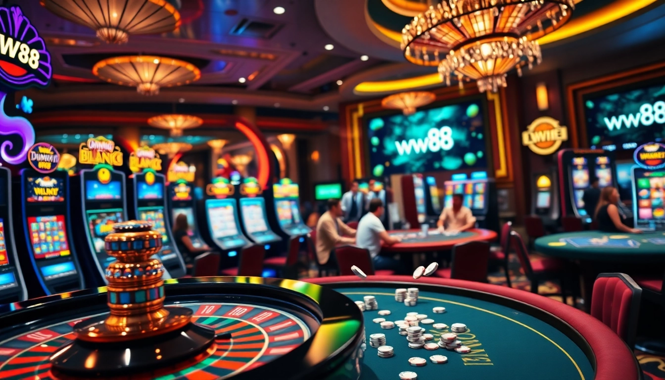Win big at ww88 with thrilling casino games and vibrant slot machines.