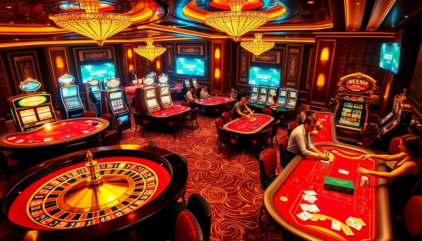 The bustling casino scene at https://www.jl55.club/ showcases poker tables and vibrant slot machines for an exhilarating experience.